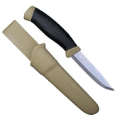 Morakniv M-13216 Companion fixed blade desert tan knife with sheath